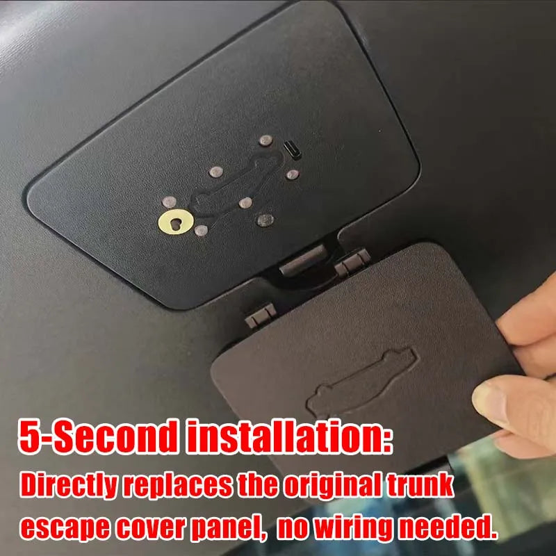 LED trunk tailgate light upgrade for BYD Seagull / Dolphin Mini / Dolphin Surf, 1pc