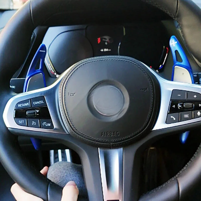 Aluminum Paddle Shifter Extension for BMW 3'G20/5'G30/6'G31/7'G11/8'G14/X3 G01/X4 G02/X5 G05/X6 Steering Wheel Paddle Shifters