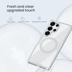 Nillkin For Samsung Galaxy 26 Ultra S26+ S26 Plus S25 Ultra S24 Ultra Nature Pro Magnetic Transparent TPU Frame Cover Phone Case