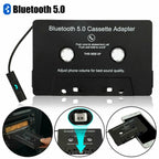Bluetooth 5.0 voiture Audio stéréo Cassette véhicule Bluetooth bande Cassette lecteur voiture MP3 mains libres Phonebook pour Ip