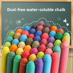 48/6 PCS Dust Free Solid Non-toxic Water Chalk Whiteboard Blackboard Drawing Pens Colorful Chalk Markers Office School Supplies