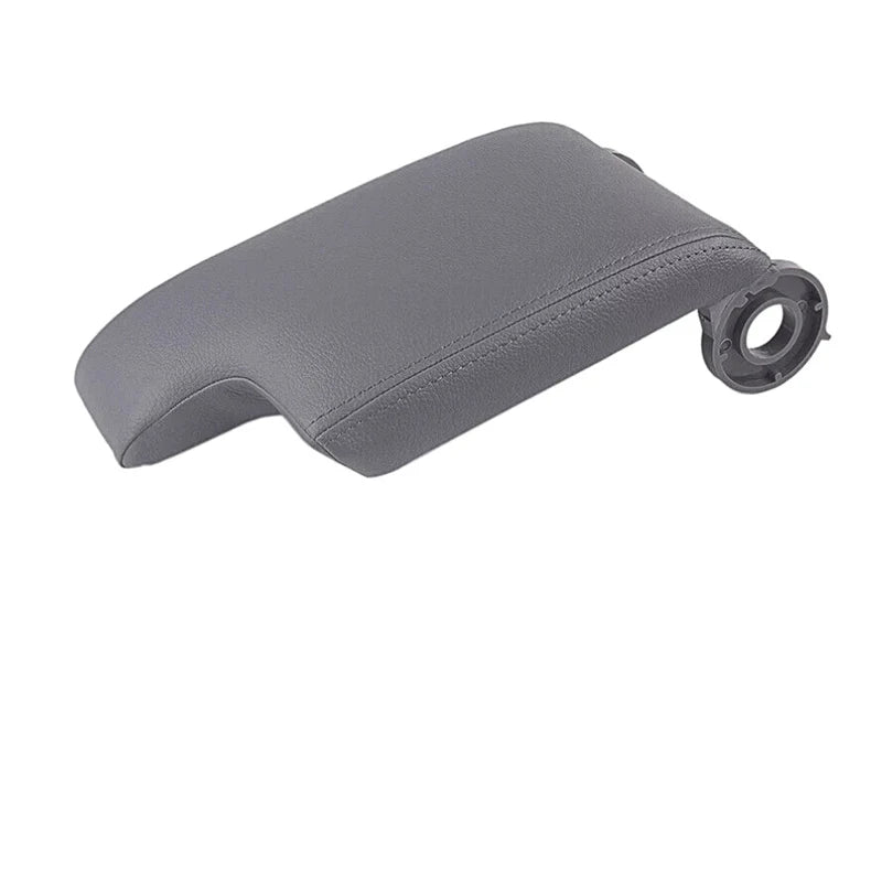 Car Center Console Armrest Cover Kit for BMW E46 1998-2006 Fiber Leather Car Armrest Left Driver Automotive Interior Accessories