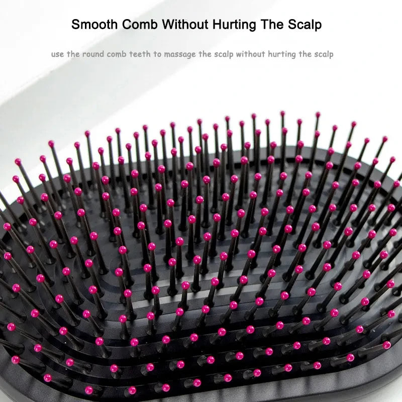 New Girls Hair Comb Scalp Massage Airbag Hairbrush Wet Curly Detangle Brush For Salon Hairdressing Styling Tools For  Women