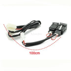 24*24mm Red LED Car Phone Charger Double USB Type-c PD Fast Charging Adapter for VW Golf 5 MK5 2004-2010 Accessories