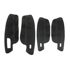 Soft Leather Armrest Cover For VW Golf 7 2014 2015 2016 2017 2018 4pcs Car Door Panel Armrest Cover Sticker Trim Interior Parts