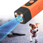 Rechargeable Ultrasonic Pet Dog Repeller Remote Control with LED Flashlight Dog Training Repellents Anti Barking Professional