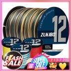 X12 Carp Fishing Line 300M 500M 1000M 12 Strands Braided Japan Multifilament PE Wire Super Strong Durable Smooth Fishing Tackle
