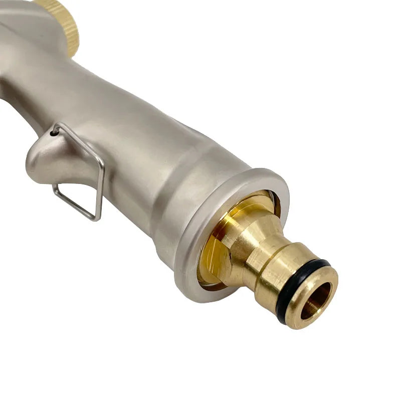 1pc Adjustable Garden Water Gun , Sprinkler Hose Nozzle , High PressureWasher , Car Wash Cleaning Tool , Lawn Watering Sprinkler