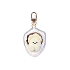Soft seafood Keychain Lobster Simulation Fluffy abalone lobster clam oyster Keyring Kawaii Cartoon Plush Pendant Birthday Gift