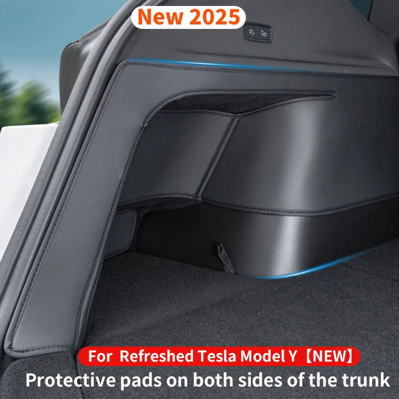 20-25 Tesla Model Y Juniper trunk side protection pad protector pad tailgate interior modification parts
