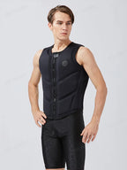 Men SURF Impact Vest Women Neoprene Wakesurf Wakesurf Comp Vest Adults Buoyancy vest Suitable for water sports  Life Jacket