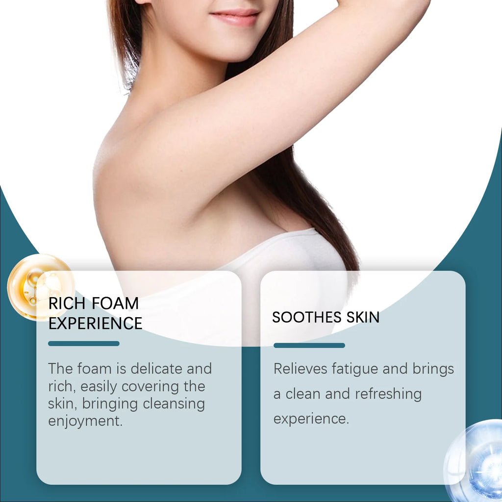 Deep Cleansing Body Soap Bar for Oily Skin, Natural Fragrance, Odor Control, 1pc/2pc/3pc