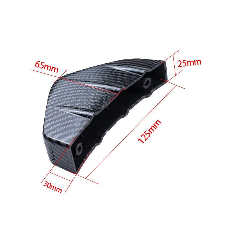 Universal Car Rear Bumper Diffuser Spoiler ABS Anti-Collision Trim - Style Options
