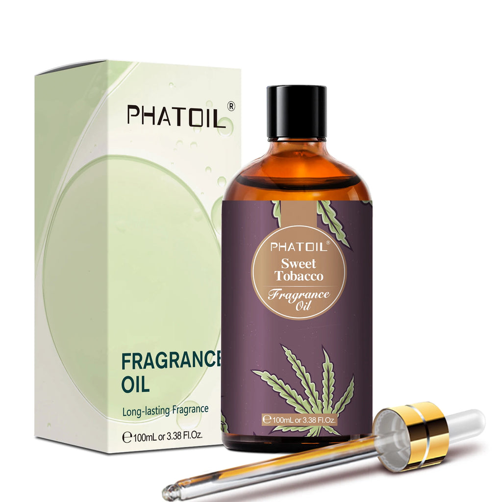 PHATOIL 100ml Fragrance Oil Coconut & Vanilla Bubble Gum Sea Breeze White Musk Aroma Fragrance Oils For Candles Soap Making