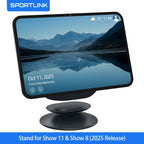 SPORTLINK Adjustable Tilt Desk Stand for Echo Show 11/Show 8 2025 Release Magnetic Base Anti-Slip Silicone Holder Home Office