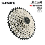 SUNSHINE MTB cassette freewheel HG sprocket carbon steel 10/11/12/13 speed 11T-40T to 11T-52T