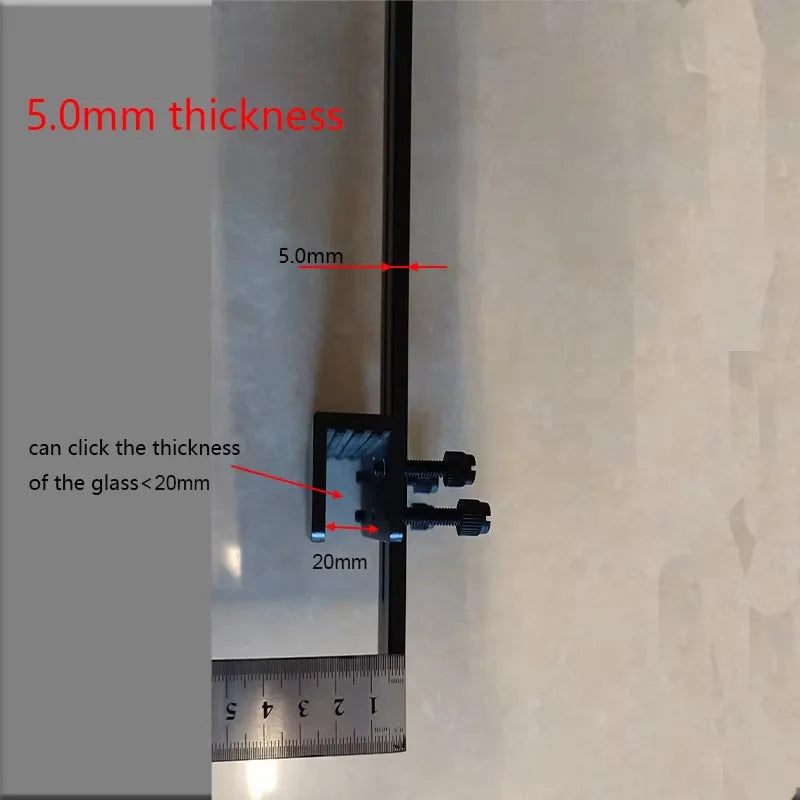Aquarium light hanging bracket aluminum alloy rust-proof lamp holder black 5.0mm