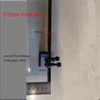 Aquarium light hanging bracket aluminum alloy rust-proof lamp holder black 5.0mm