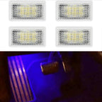 For Tesla Model 3 Y S X LED Interior Footwell Light Ultra Bright Puddle Door Bulb 2017- 2023 Upgrade Trunk Lamp Accessories