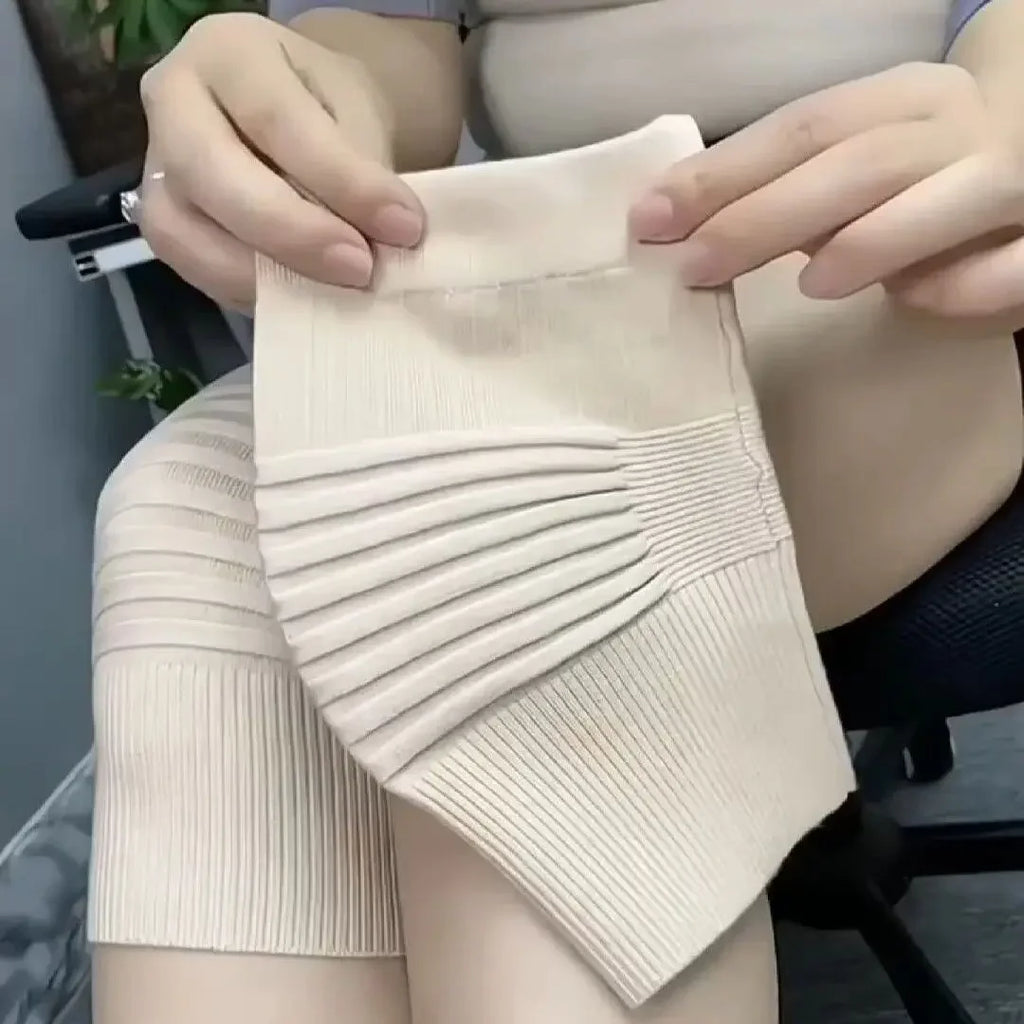 1Pair Autumn Winter Cashmere Warm Knee Support Protector High Elastic Knitted Bandage kneepad for Women Cycling Knee Warmer Pad