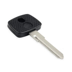 KEYYOU Remote Car Key Shell Case with HU64 Uncut Blade for Mercedes Benz, 10pcs
