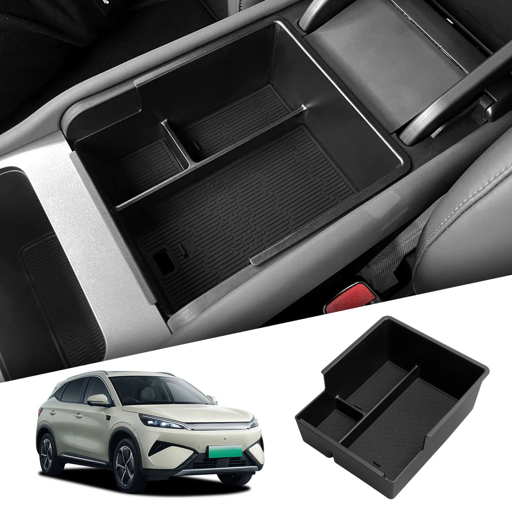 SMABEE Center Console Armrest Box Organizer Tray for BYD Atto 3 Evo 2025-2026 ABS