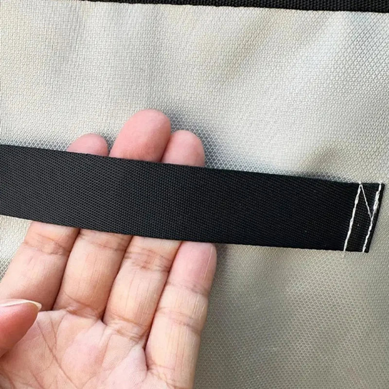 Multi-sizes Oxford Cloth AC Cover Breathable Easy To Install Durable Dirt-Proof Outdoor Use Rollup AC Cover Weather Protection