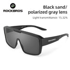 ROCKBROS Cycling Sunglasses Polarized UV Protection Set Glasses Frame for Myopia Glasses Running Fishing Cyling Goggles