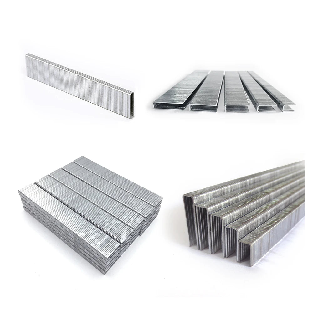 3610Pcs 410J 413J 416J 419J 422J Staple Framing Tacker U Shaped Nail For Electric Stapler Gun Furniture Cabinet Woodworking