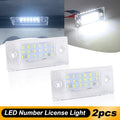 2PCS LED White