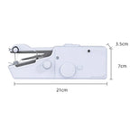 Portable Manual Sewing Machine Handheld Rope-free Electric Quick Build DIY Apparel Supplies Arts Crafts Home Garden Embroidery