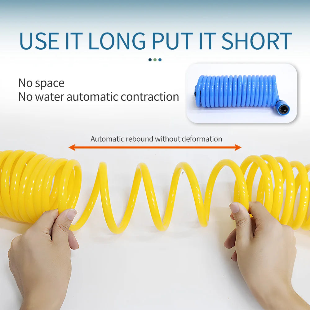 EVA Spring Butler Watering Car Wash Pipe Anti-Freeze Wear-Resistant Flower Irrigation Pipe Home Garden Essential
