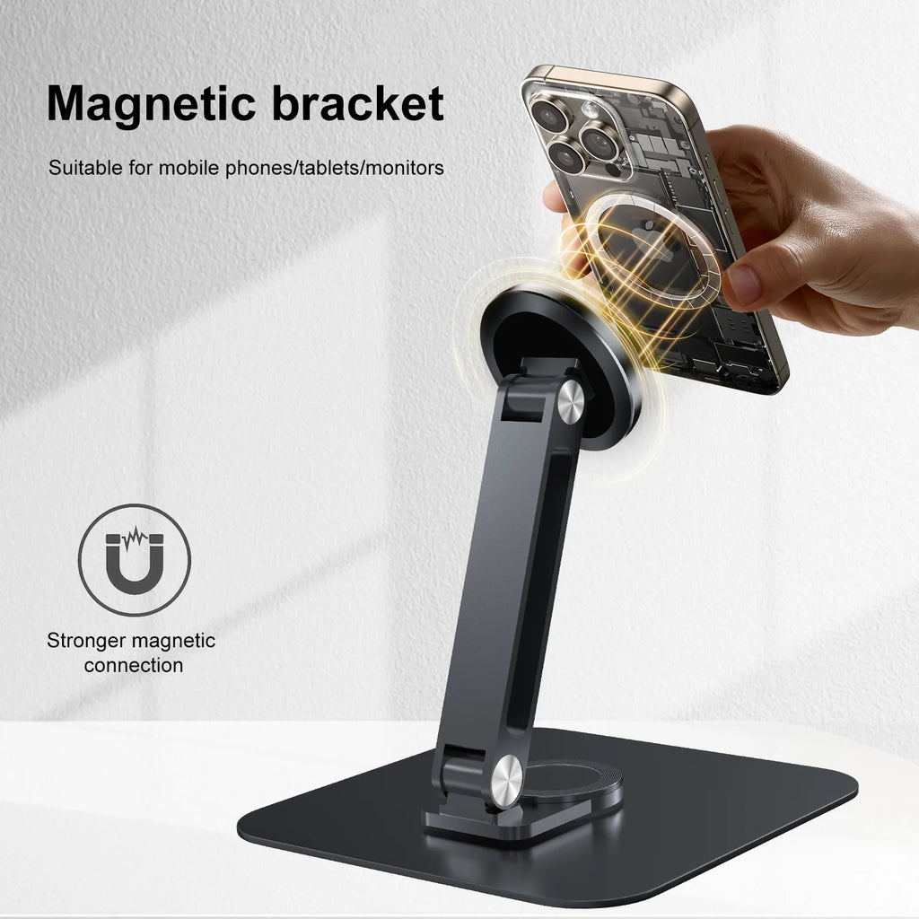 Aluminum Alloy Stand for Protable Monitor Table Bracket Adjustable 360 Rotation M4 Screw Bases Strong Load Capacity Super Stable