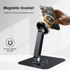Aluminum Alloy Stand for Protable Monitor Table Bracket Adjustable 360 Rotation M4 Screw Bases Strong Load Capacity Super Stable