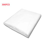 100/200/300PCS Disposable Hairdressing Cape Haircutting Hairstyling Transparent Barber Cloak Hair Dyeing Shawl 60*90cm