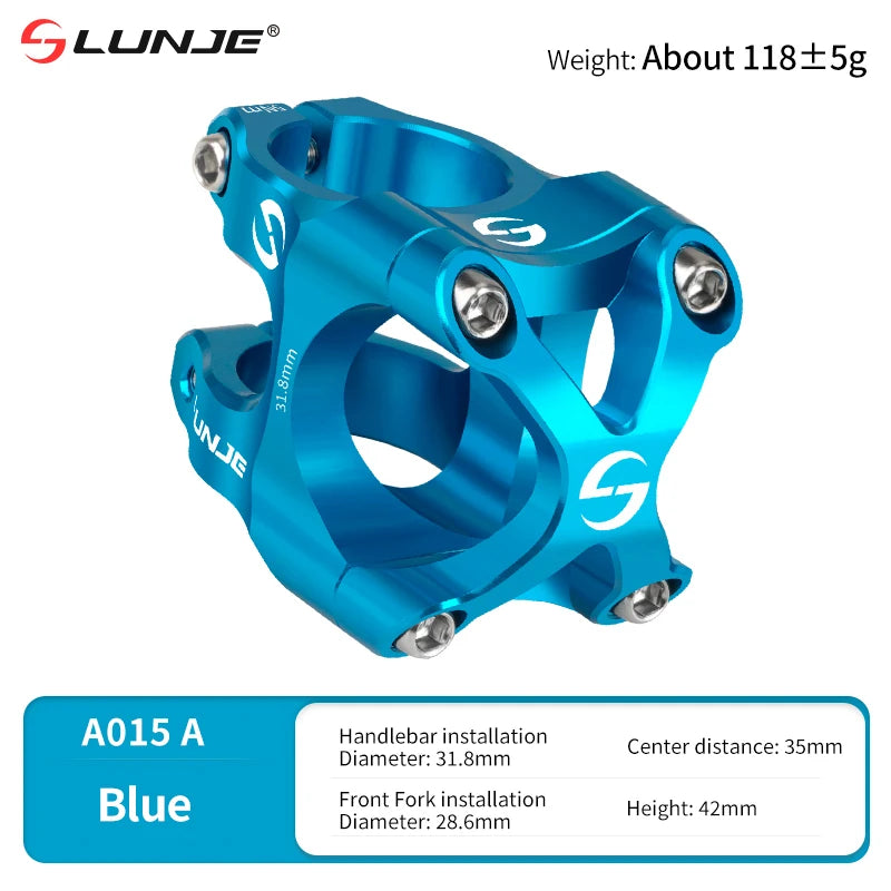 Handlebar Stem  Aluminum Alloy MTB Road Bike Stem  Ultralight High strength Short 31.8MM Bicycle CNC Stem DH/AM/XC Bicycle Parts