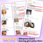 Abonnie 10 Cases Russian Volume Eyelash Extensions Eyelash Bouquets Volume Long Stem Soft Matte Black Premade Extension