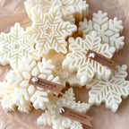 Snowflake Candle Silicone Mold DIY Christmas Soap Wax Melt Mold Aroma Stone Decor Handmade Craft Gift Home Decor Holiday Ornamen