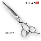 TITAN Professional Hairdressing Haircut Scissors 6 Inch VG10  Hairdresser's Cutting Thinning Tools High Quality Salon Set