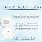 3D Video Memory Ball 4GB Video Player 1000mAh Crystal Ball Lamp Resolution 480×480 DIY Memory Art Glass Ball for Gift