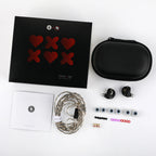 SIMGOT HBB EW300 1DD+1Planar+1PZT Hybrid Driver In Ear Monitor Earphone with Silver-plated OFC 0.78mm cable and CNC Alloy case