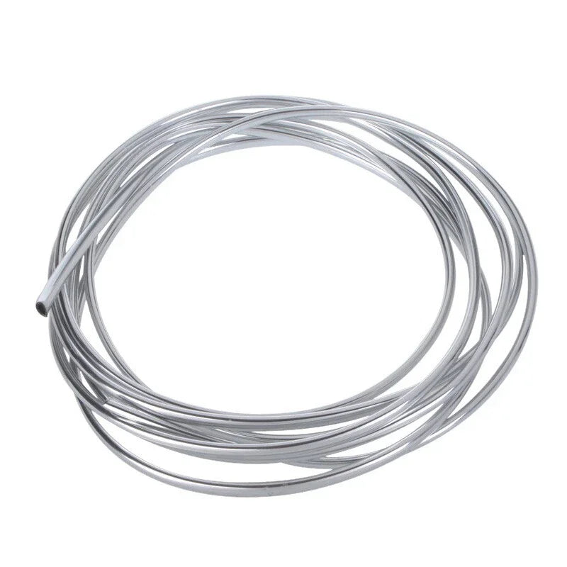 High Quality ABS Chrome Plated 6mm Car Chrome Trim Car Exterior Door Edge Decorative Strip Anti-collision