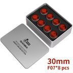 QANBA Gravity LX Arcade buttons metallic color 30mm Mechanical Pushbutton switch Arcade stick accessory DIY parts (8Pcs)