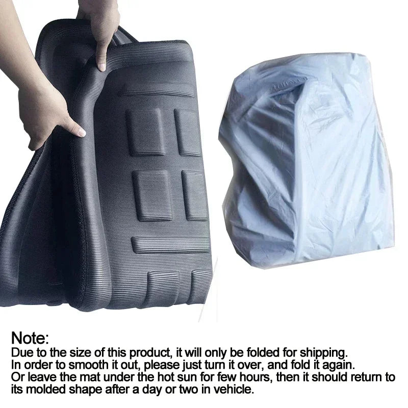 Car Auto Rear Boot Cargo Liner Tray Trunk Mat Carpet for BYD DOLPHIN MINI Pad Anti-dirty