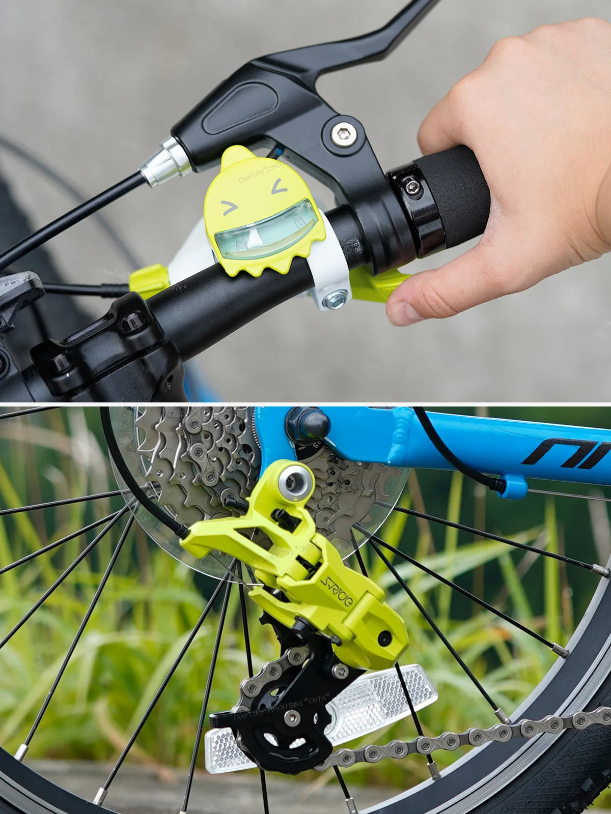 S-RIDE K Series Bike Shifter + Rear Derailleur Set 7/8/9/10 Speed K200/K300/K500