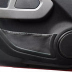 2pcs Stainless Steel Car Door Net Bag Non-elastic Repair Strip For Mercedes Smart 451 Fortwo 2009-2014 Modification Accessories