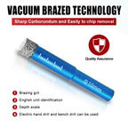 Diamond Brazed Dry Drilling Bit Porcelain Cup Saw Ceramic Marble Granite Tile Hole Opener Hole Saw Cutter 1Pc 5-16mm Round Shank