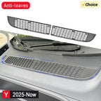 USVOTOV Air Inlet Protective Cover For Tesla Model Y Juniper Model 3 2025 2026 Accessories Anti-leaves Air-Conditioning Grill