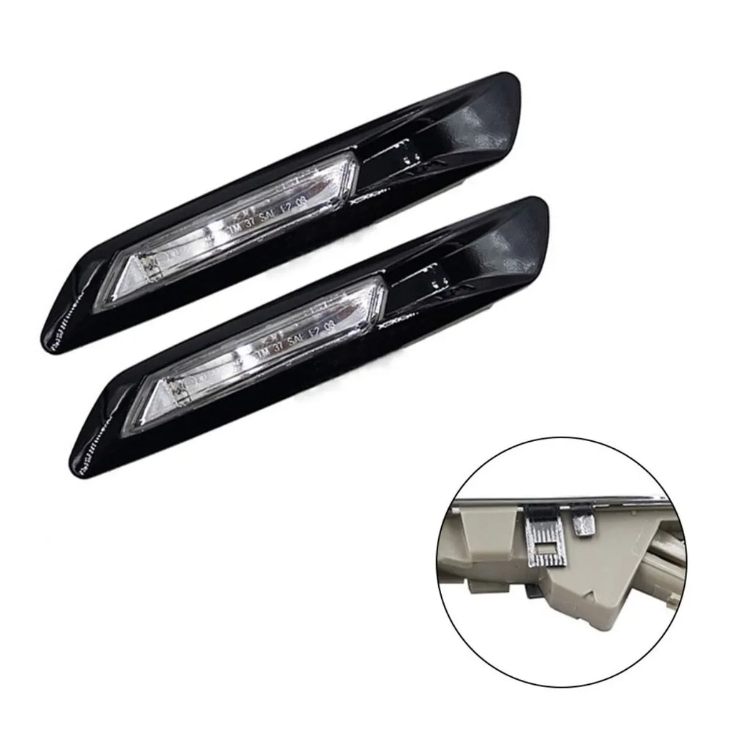 Pair car signals lights Side Marker 63137154169 63137154170 For BMW 5 Series F10 F11 F18 2011-2017 Side Fender Light