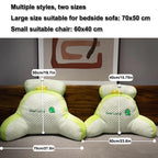 Reading Pillow for Adults, Ergonomic Back Wedge Support, with Cooling Cover for Watching TV, Gaming, Working & Recovery